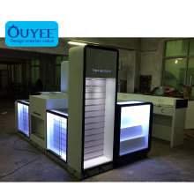 Cell Phone Accessory Display Showcase Mobile Phone Mall Kiosk Mobile Phone Display Counter